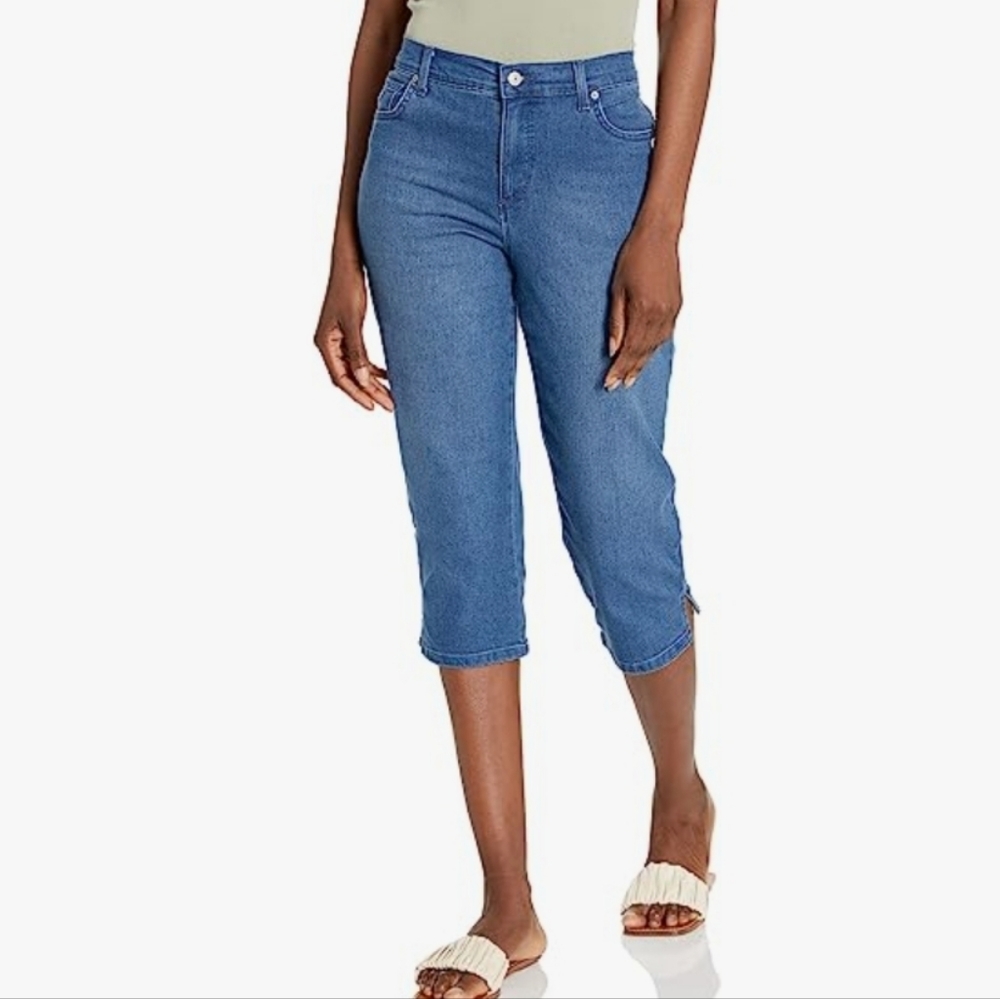 Gloria Vanderbilt Amanda Capri Classic Rise Size 10 ***New***